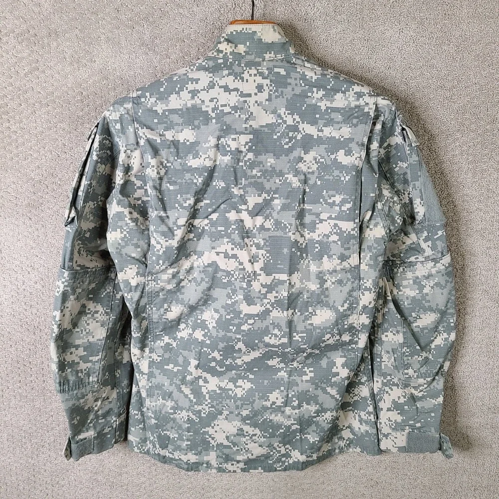 US Army ACU‎ Jacket Mens XS Regular Digital Camouflage Combat Uniform Full Zip